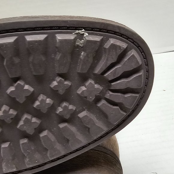 Womens UGG Blayre Brown Cream 1006039 Boots Cuff Sherpa Sheepskin 10 - Picture 13 of 16